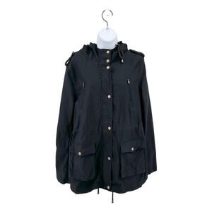 Eden Society Holly Contrast Good Cargo Jacket/Coat Black XL WMNS Hood Drawstring